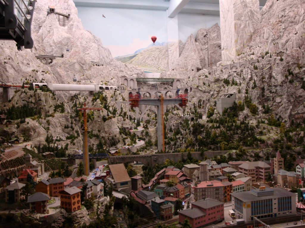 Hamburg Miniaturwunderland Abschnitt Schweiz