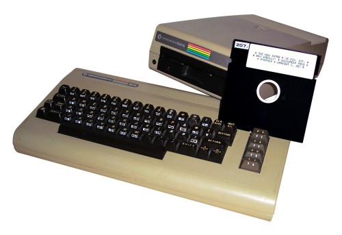 C64 mit Floppy