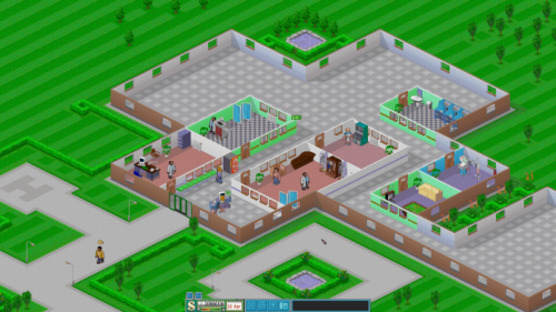 Gut gehalten: Der Charme und schwarze Humor von Theme Hospital lässt sich dank CorsixTH mit einer zeitgemäßen Auflösung kombinieren.