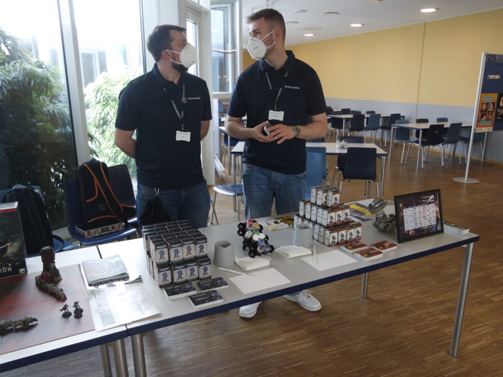 Gamesworkshop - Der Stand zum Bemalen eigener Figuren