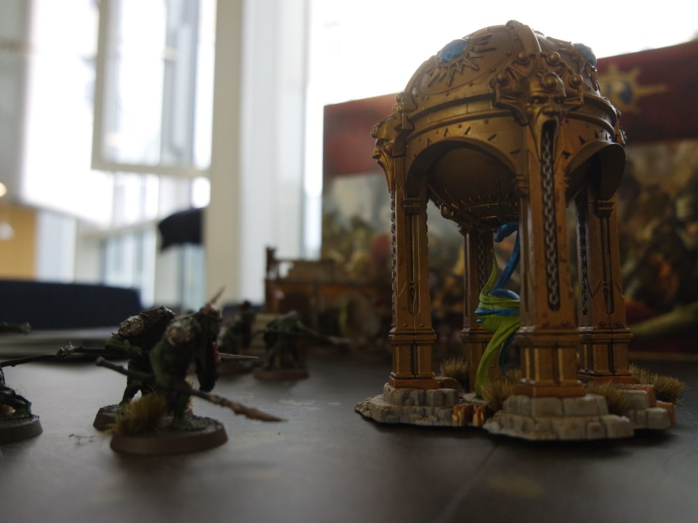 Figuren aus Warhammer vom Gamesworkshop aus Leipzig