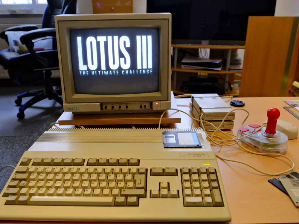 Donnerstag Nachmittag - Ein Test der Retrohardware