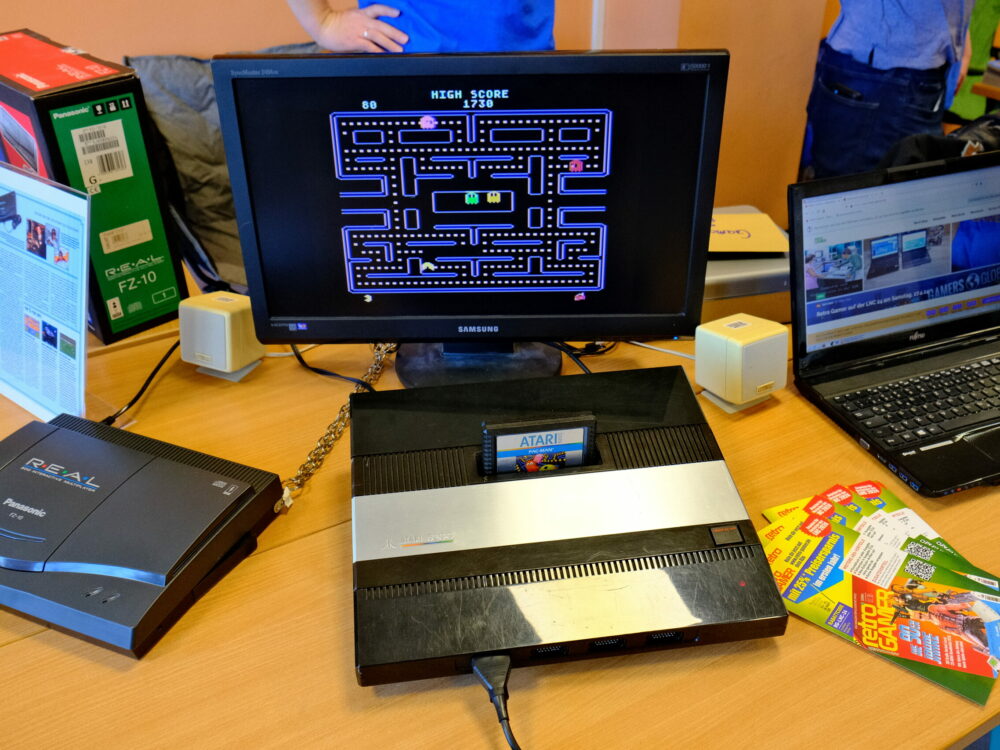 Pac Man auf einem ATARI 5200