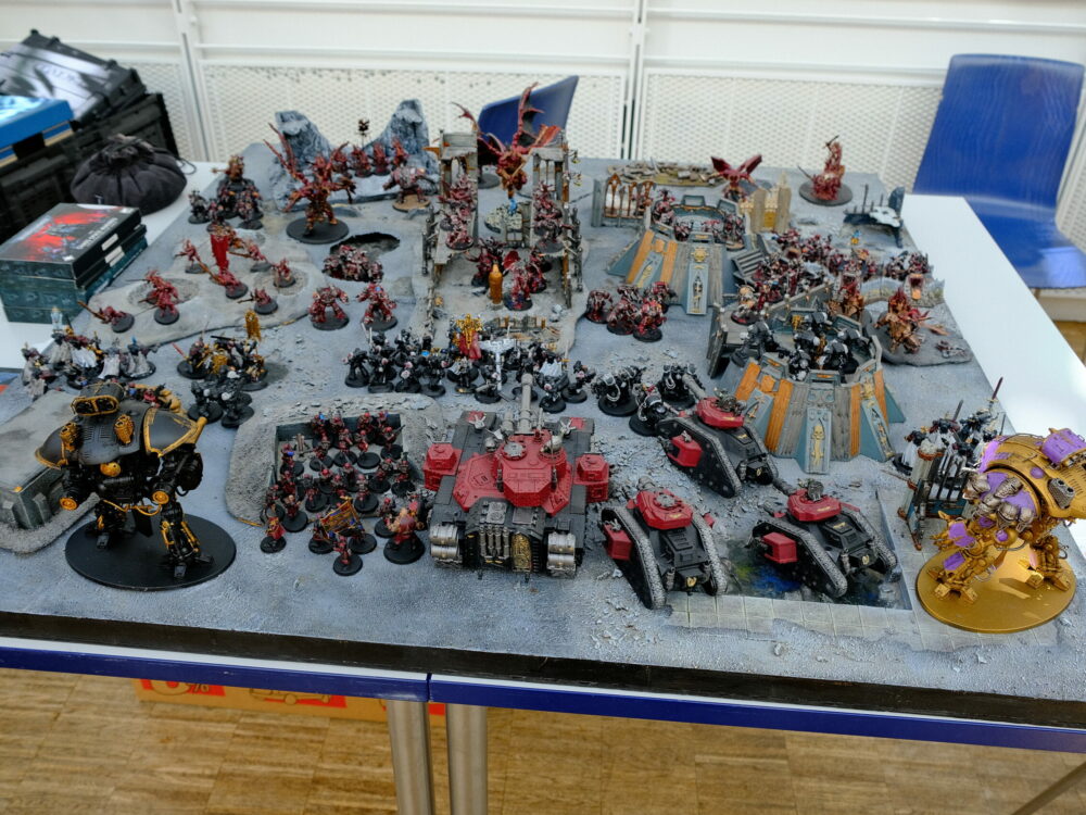 Ein Warhammer Tabletop in RIESIG