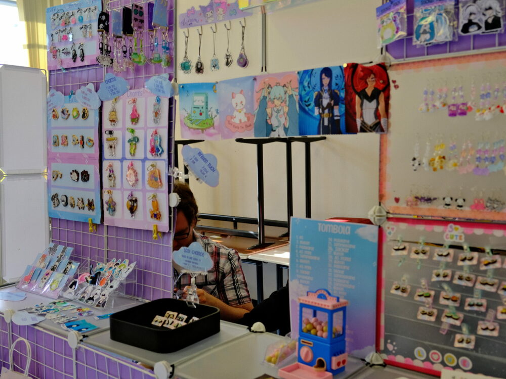 Hier gab es tolle Manga Sticker