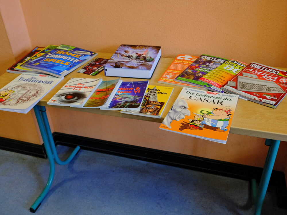 Magzine und Bücher rund um Games und Retrocomputer